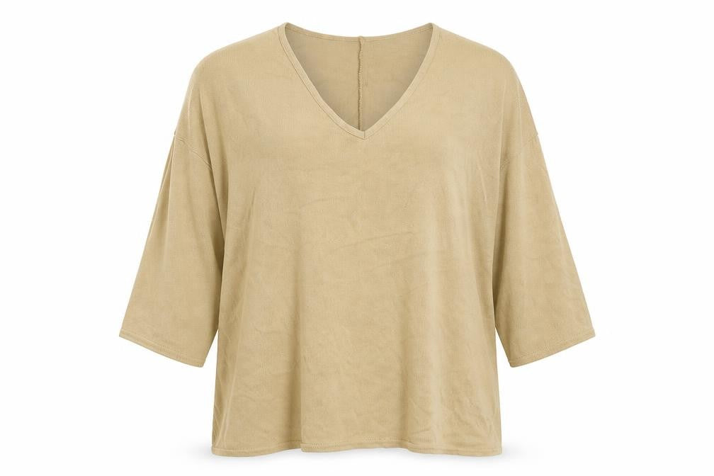 Womens UK Size 16 Boohoo Beige Pullover Jumper