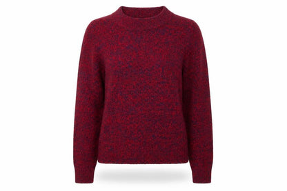 Divided Womens Red  Knit Pullover Jumper Size S