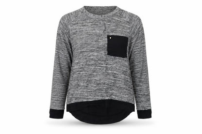 Womens UK Size S Zara Grey Pullover Jumper