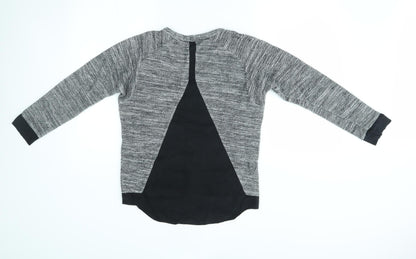 Womens UK Size S Zara Grey Pullover Jumper