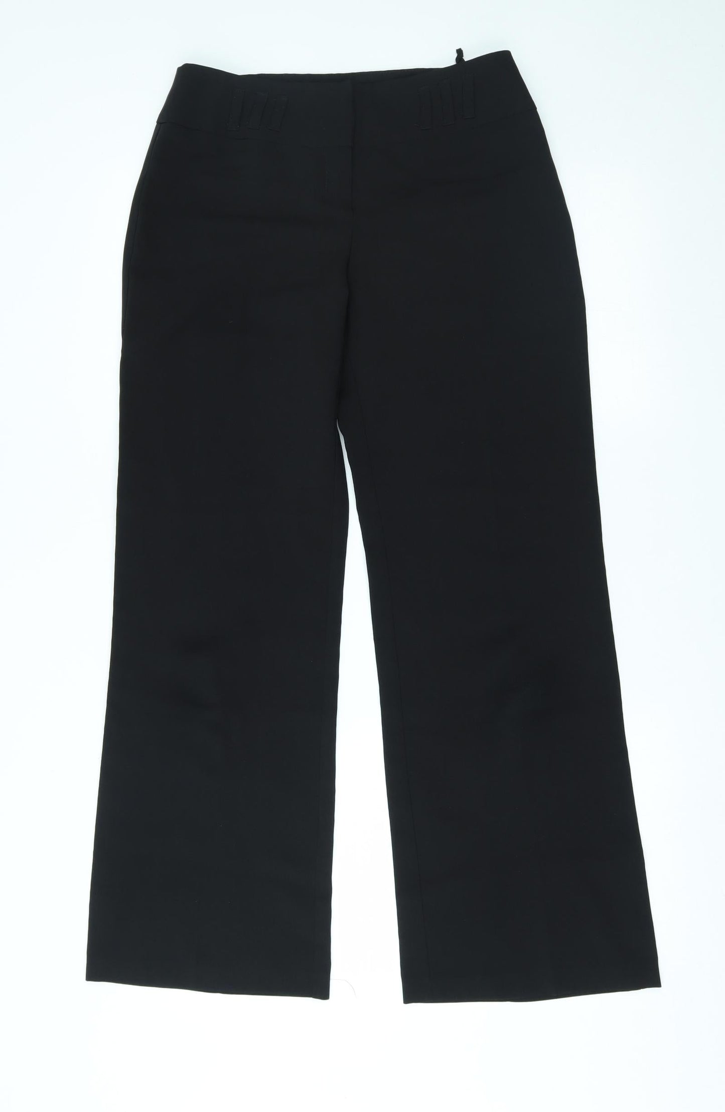 New Look Womens Black   Trousers  Size 10 L28 in