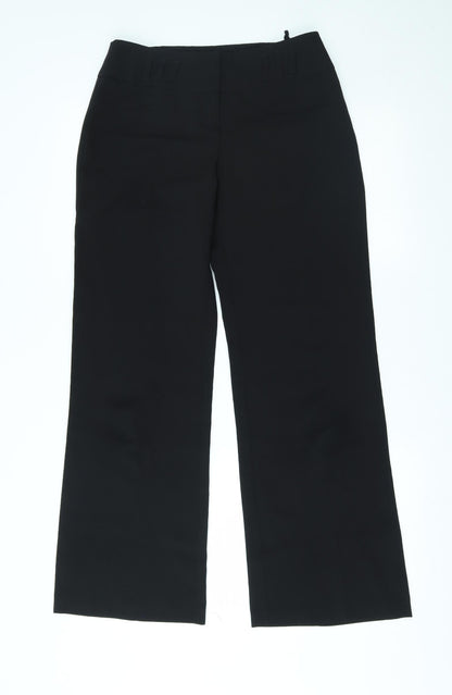 New Look Womens Black   Trousers  Size 10 L28 in