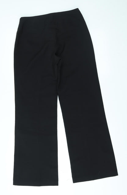 New Look Womens Black   Trousers  Size 10 L28 in