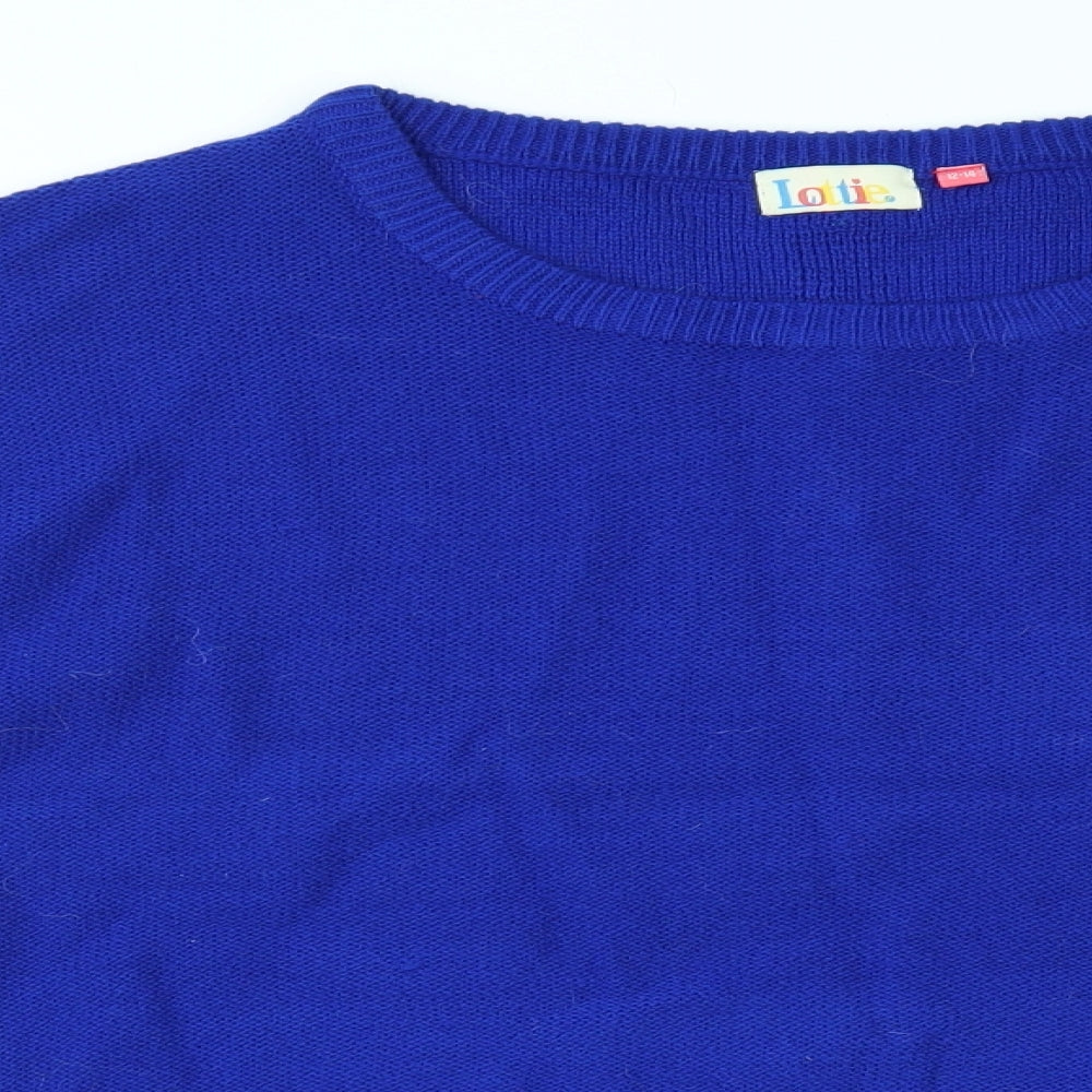 lottie Womens Blue   Pullover Jumper Size 12