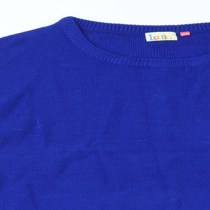 lottie Womens Blue   Pullover Jumper Size 12