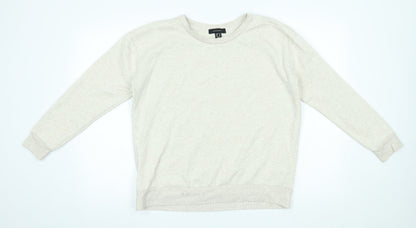 Womens UK Size 14 Atmosphere Beige Pullover Jumper