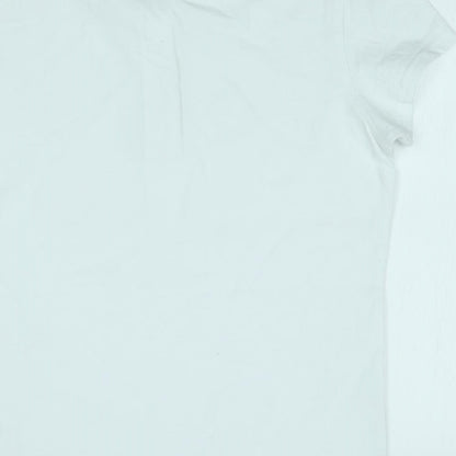 George Girls White   Basic Polo Size 14-15 Years