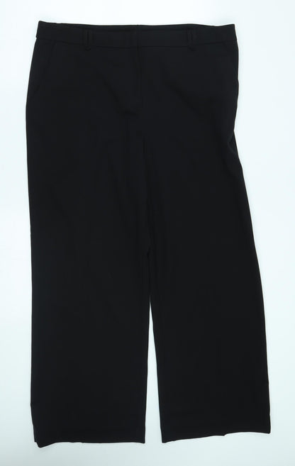 TU Womens Black   Trousers  Size 18 L26 in