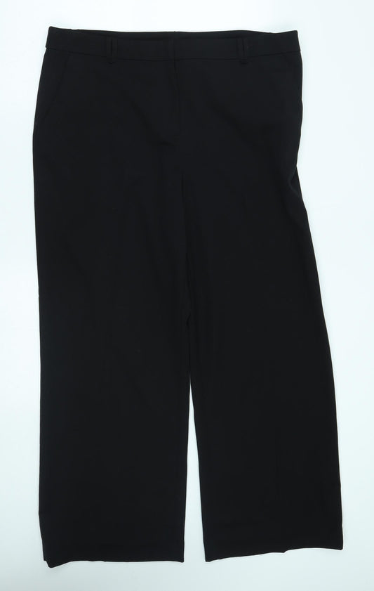 TU Womens Black   Trousers  Size 18 L26 in