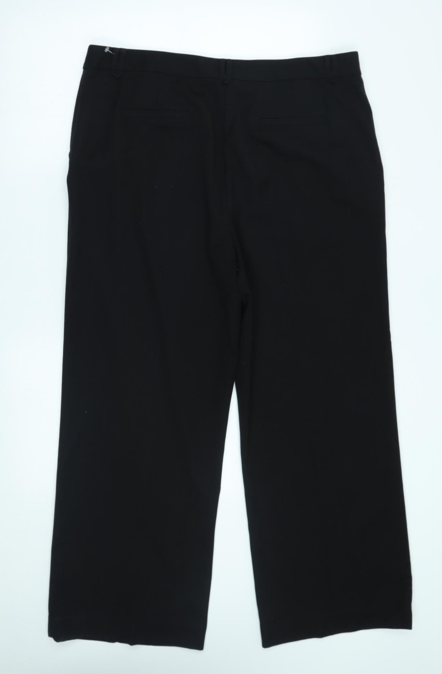 TU Womens Black   Trousers  Size 18 L26 in