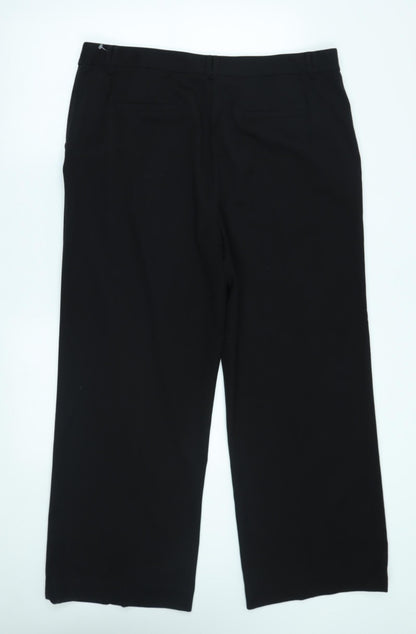 TU Womens Black   Trousers  Size 18 L26 in