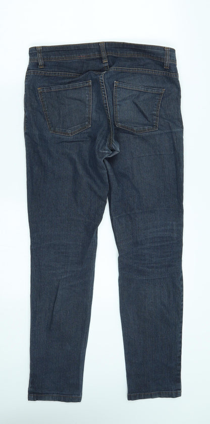 New Look Womens Blue   Skinny Jeans Size 10 L29 in