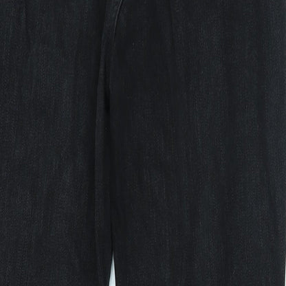 Hollister Womens Black   Mom Jeans Size 26 in L27 in