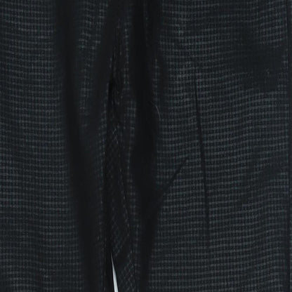 LD Style Womens Black   Trousers  Size 12 L28 in