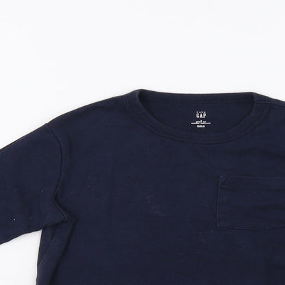 Gap Boys Blue   Basic T-Shirt Size 6 Years