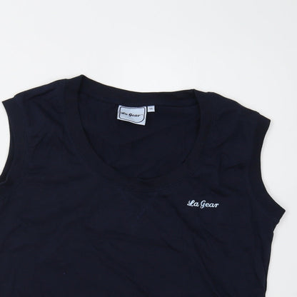 Womens UK Size 14 LA Gear Blue Basic Tank