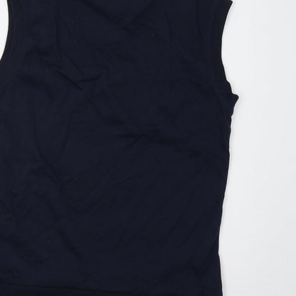 Womens UK Size 14 LA Gear Blue Basic Tank