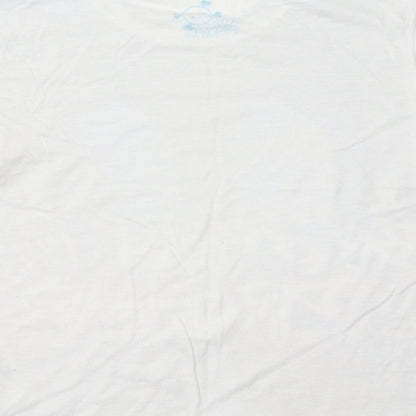 Pop Culture Girls White   Basic T-Shirt Size 6-7 Years  - NYC