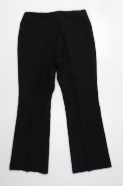 Classics Collection Womens Black   Dress Pants Trousers Size 14 L30 in