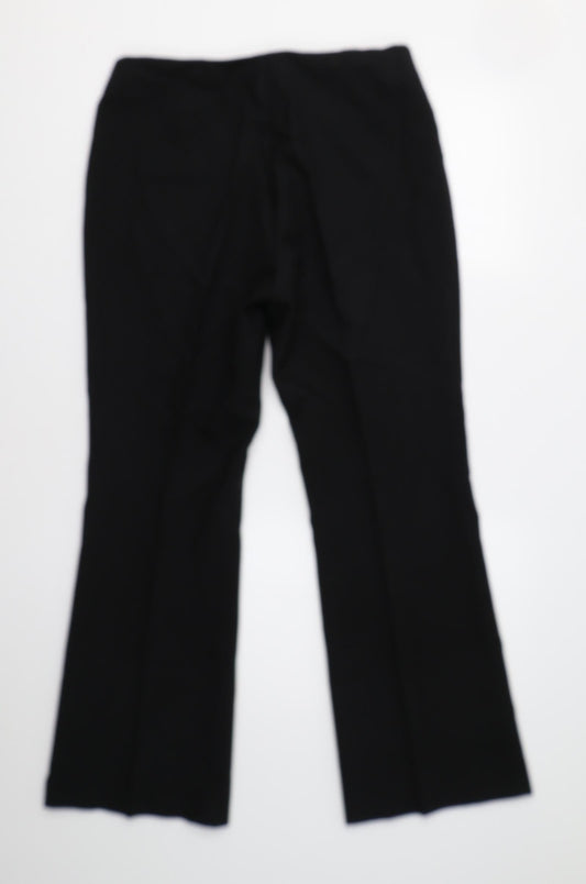 Classics Collection Womens Black   Dress Pants Trousers Size 14 L30 in
