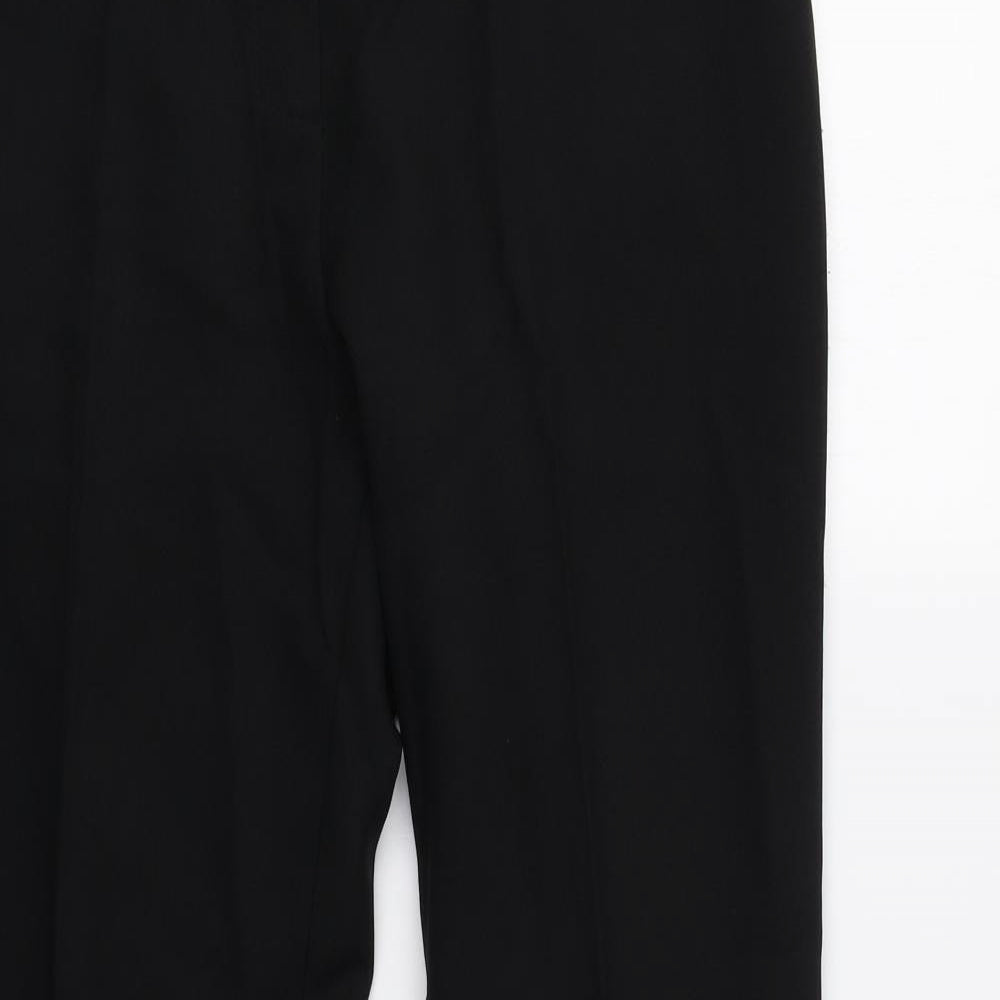 Classics Collection Womens Black   Dress Pants Trousers Size 14 L30 in