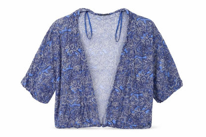 Womens UK Size 12 New Look Blue Overcoat