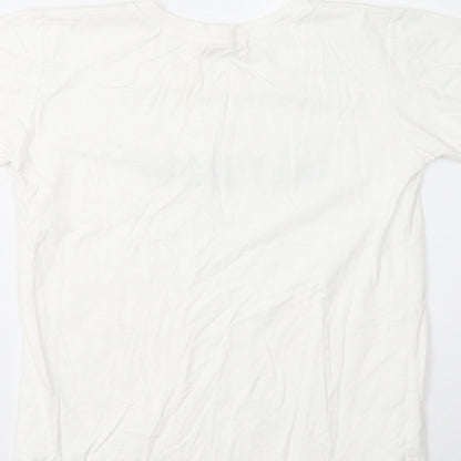 Generation Me Womens White   Basic T-Shirt Size S  - Why Not