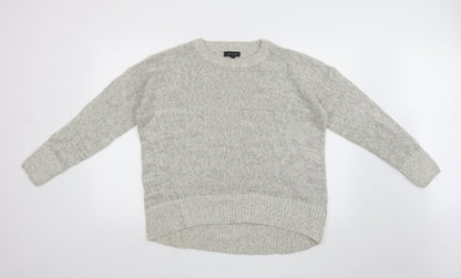 Womens UK Size L New Look Grey Pullover Jumper