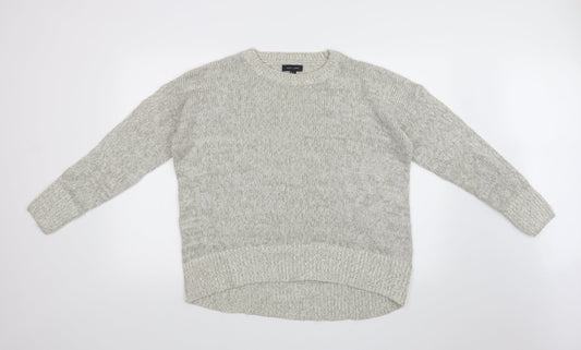 Womens UK Size L New Look Grey Pullover Jumper