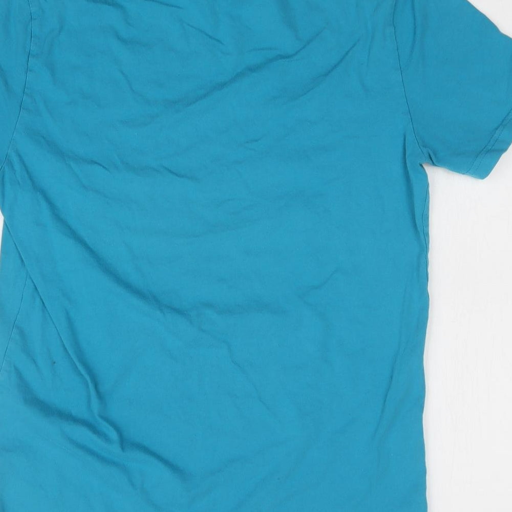 Mens UK Size S George Blue  T-Shirt