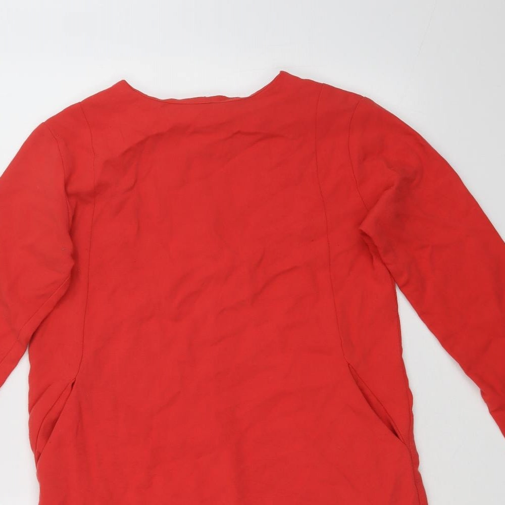 MARGOT MOLYNEUX Womens Red   A-Line  Size L