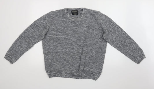 Mens UK Size M Burton Grey Pullover Sweatshirt