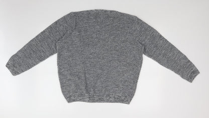 Mens UK Size M Burton Grey Pullover Sweatshirt