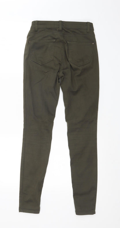 New Look Womens Green   Skinny Jeans Size 8 L29 in