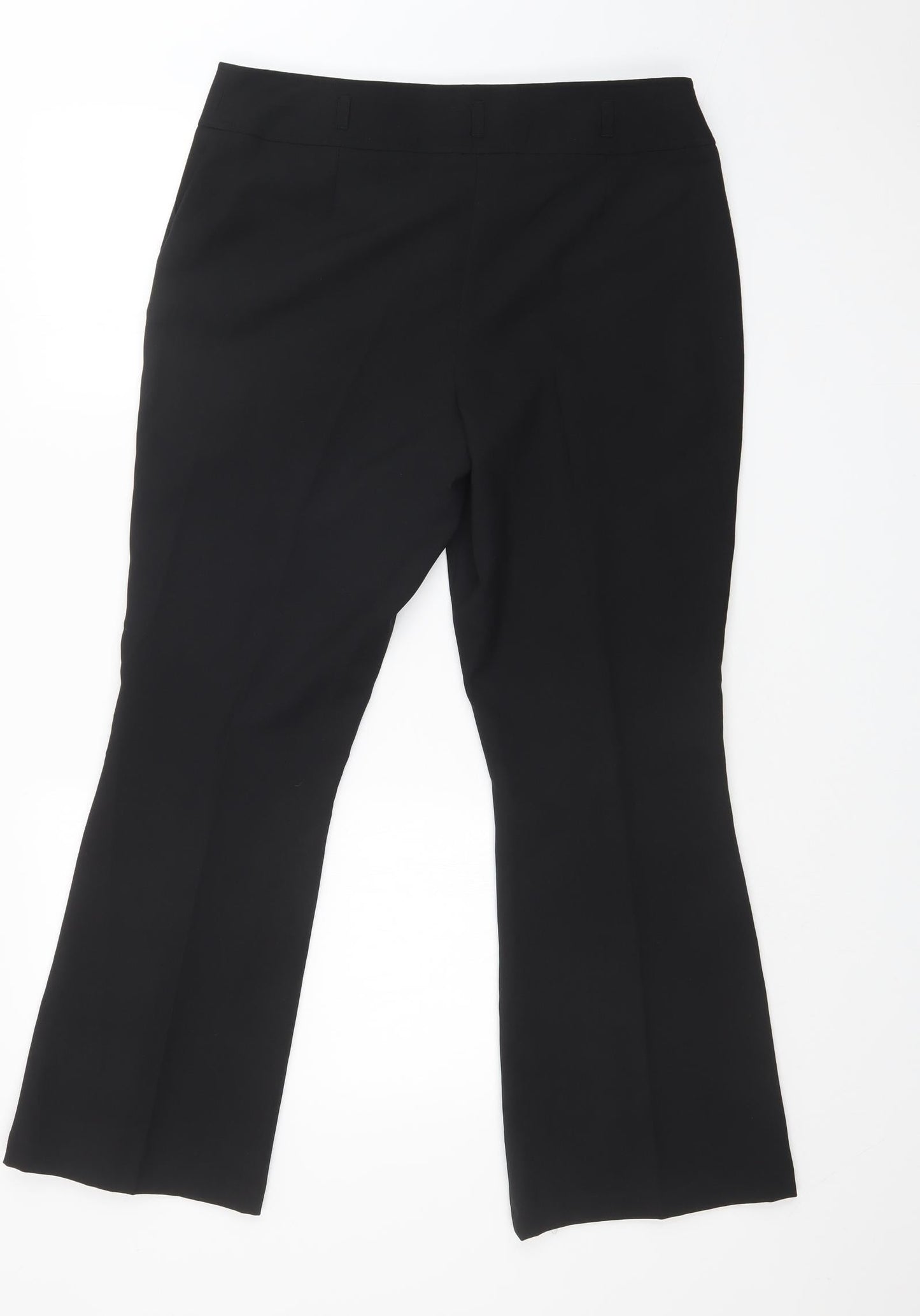 E-vie Womens Black   Dress Pants Trousers Size 12 L27 in