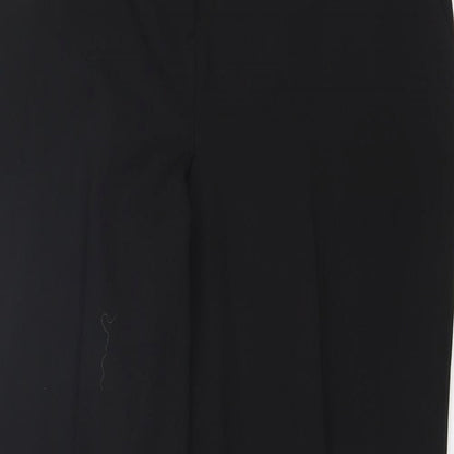 E-vie Womens Black   Dress Pants Trousers Size 12 L27 in