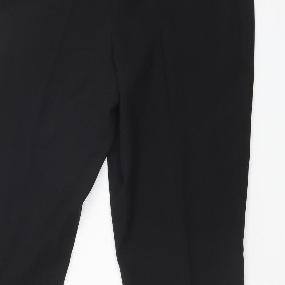 E-vie Womens Black   Dress Pants Trousers Size 12 L27 in