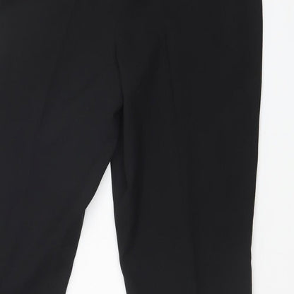 E-vie Womens Black   Dress Pants Trousers Size 12 L27 in