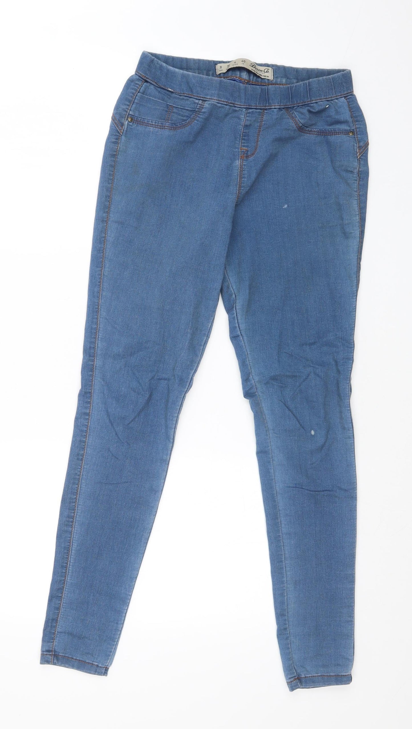 DENIM CO Womens Blue   Skinny Jeans Size 8 L28 in