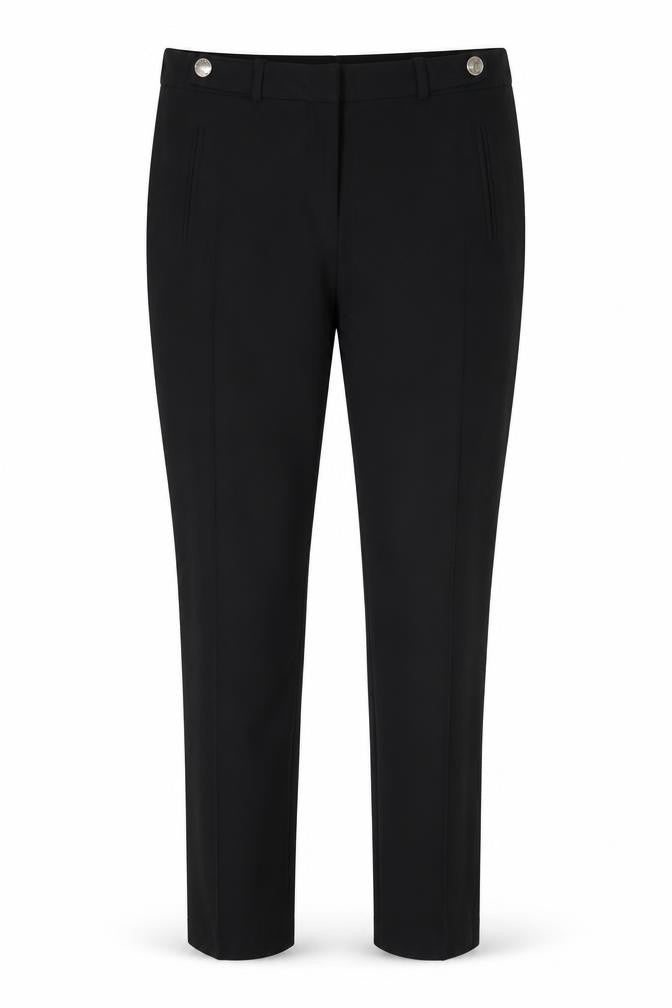 Womens UK Size 10 REDHERRING Regular Fit Dress Pants Black Trousers