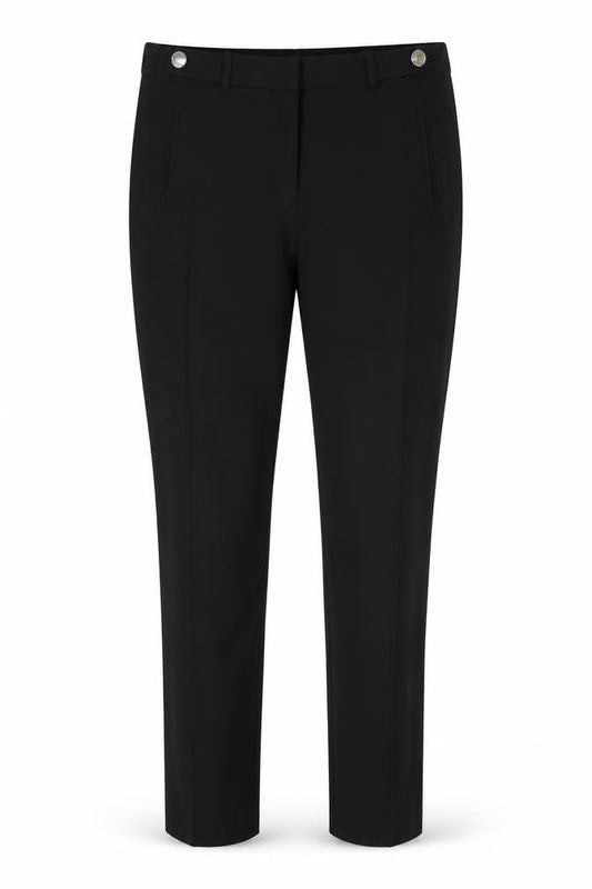 Womens UK Size 10 REDHERRING Regular Fit Dress Pants Black Trousers