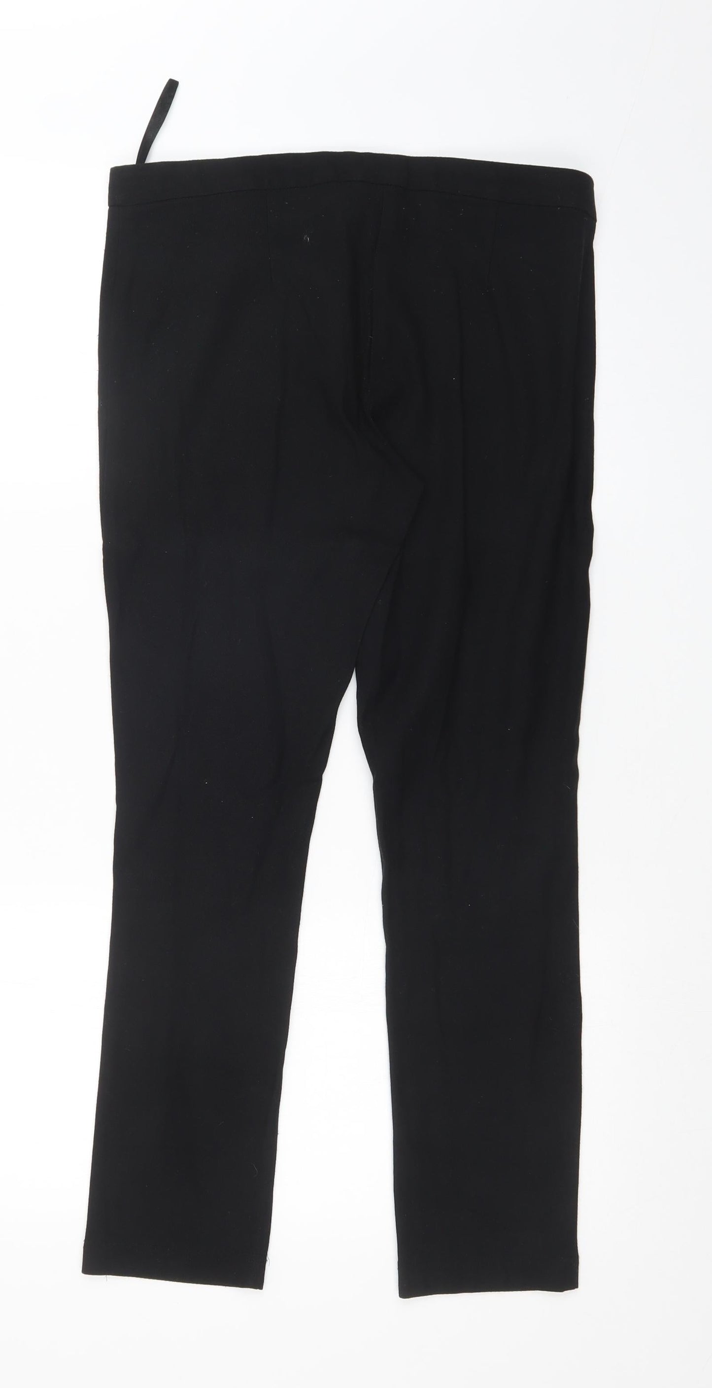 Womens UK Size 10 REDHERRING Regular Fit Dress Pants Black Trousers