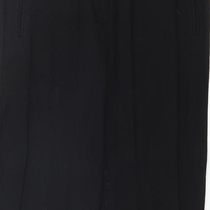 Womens UK Size 10 REDHERRING Regular Fit Dress Pants Black Trousers