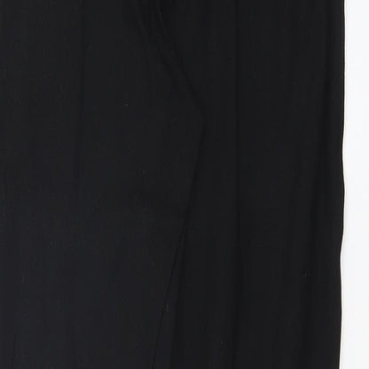 Womens UK Size 10 REDHERRING Regular Fit Dress Pants Black Trousers