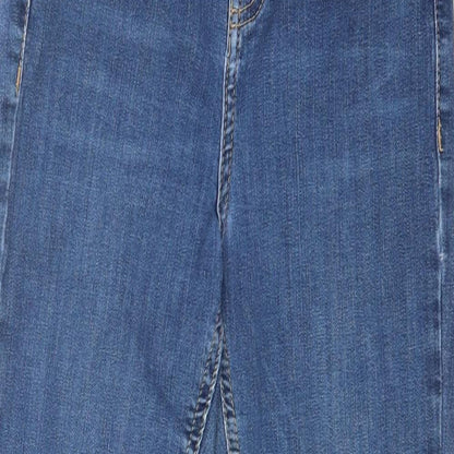 Topshop Womens Blue   Skinny Jeans Size 28 in L30 in
