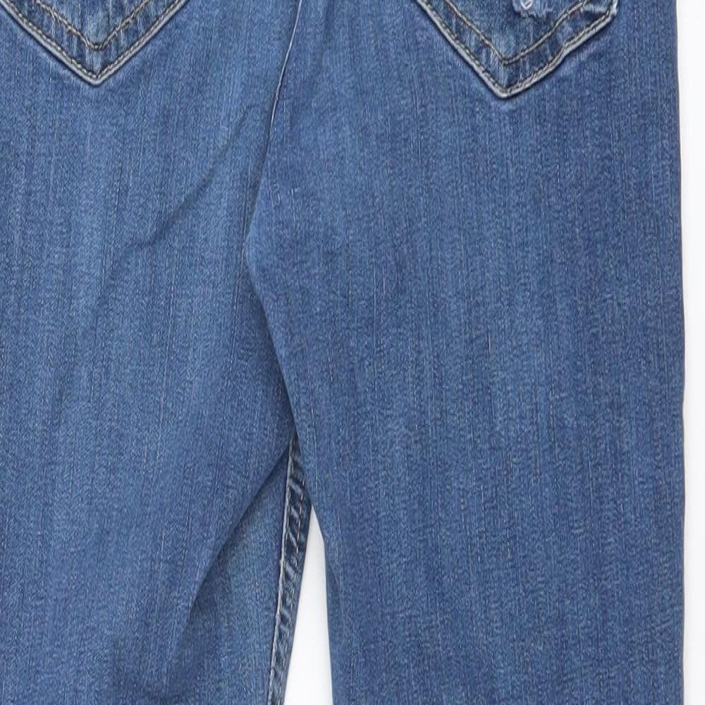 Topshop Womens Blue   Skinny Jeans Size 28 in L30 in