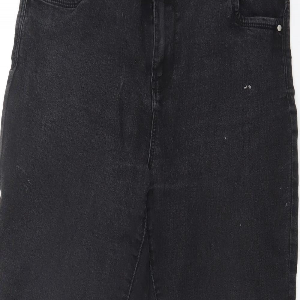 DENIM CO Womens Black   Skinny Jeans Size 16 L28 in