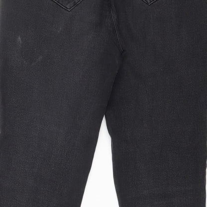 DENIM CO Womens Black   Skinny Jeans Size 16 L28 in