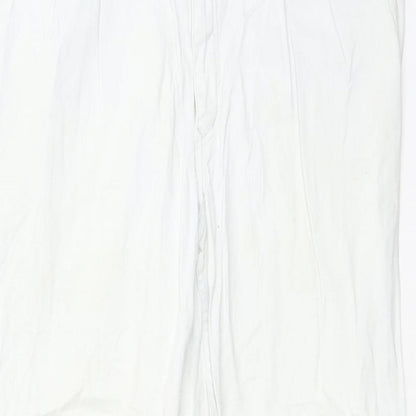 DUGELO LIKRICO Womens White   Straight Jeans Size 32 in L29 in