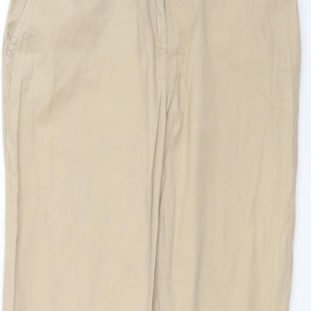 George Womens Beige   Trousers  Size 12 L30 in